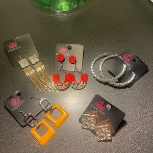 Paparazzi Earring Lot New
